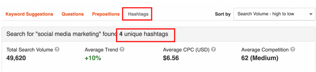 social media YouTube hashtags