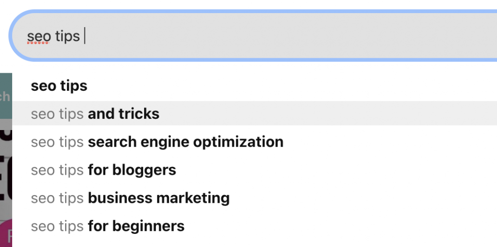 Pinterest keyword research