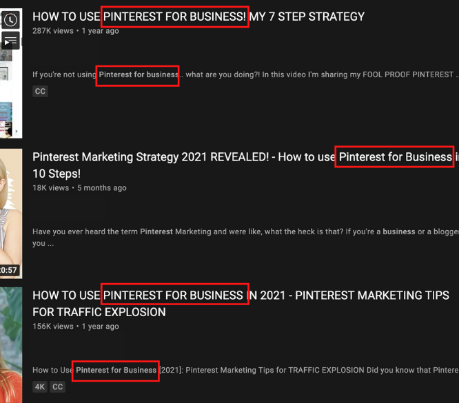 youtubekeywordoptimization